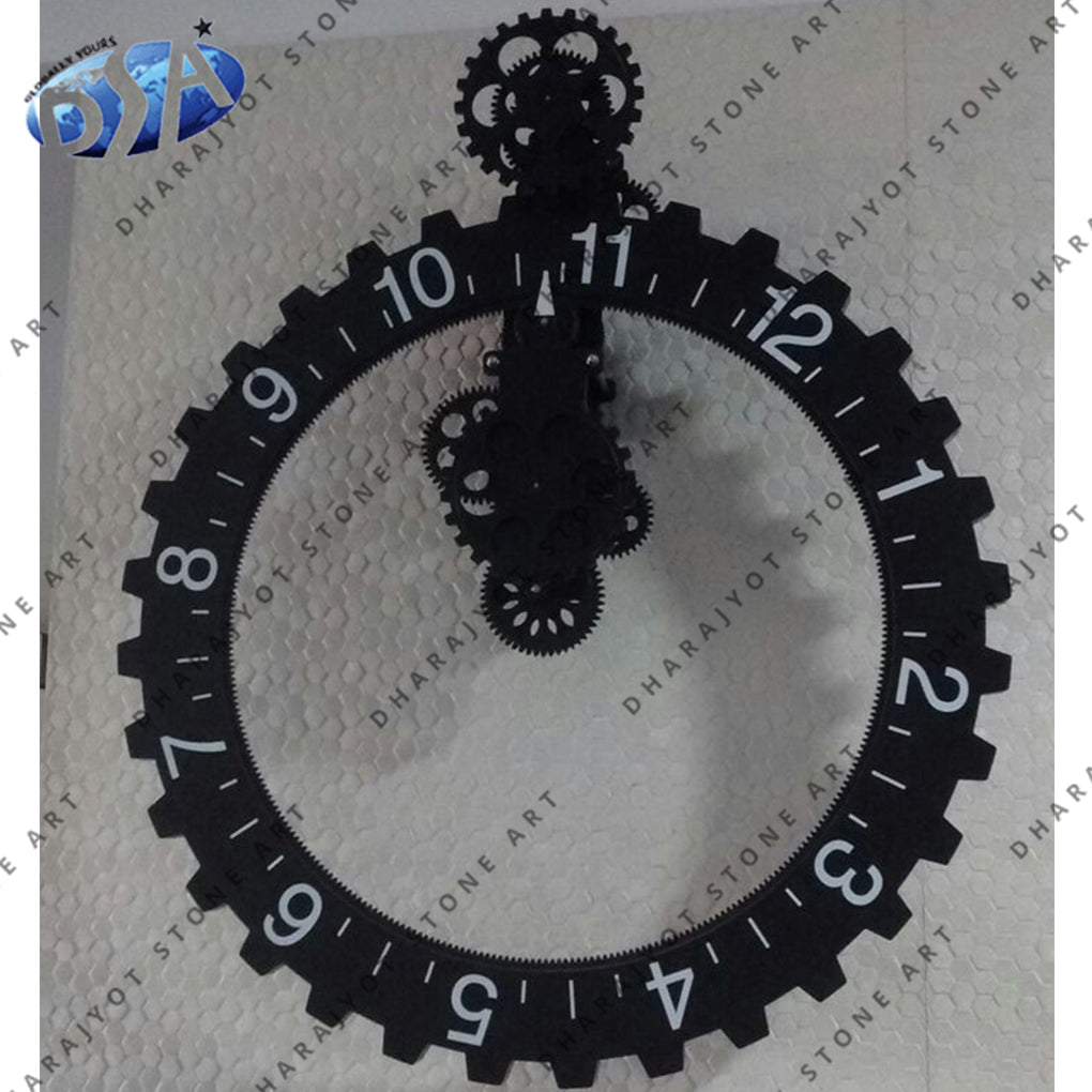 European Retro Home Stone Clock