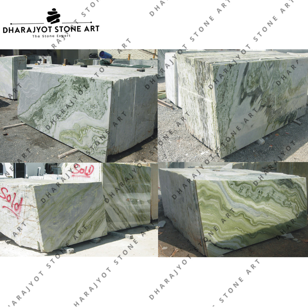 Green Mint Onyx Marble Stone Slab