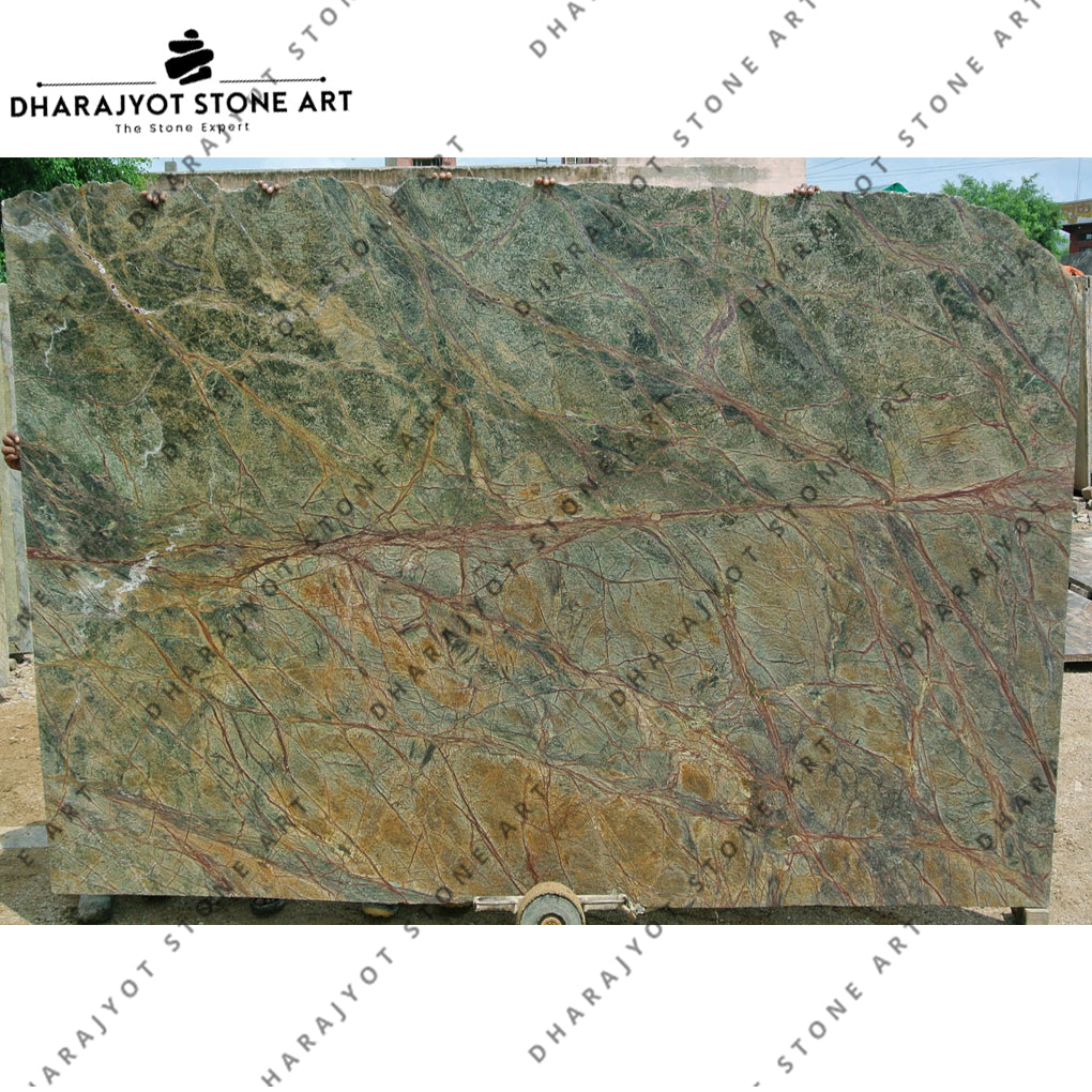 Bidasar Green Marble Stone Slab