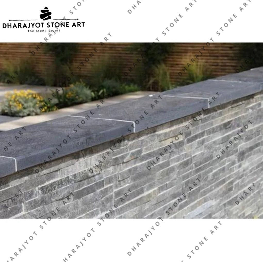 Natural Black Polished Coping Stone