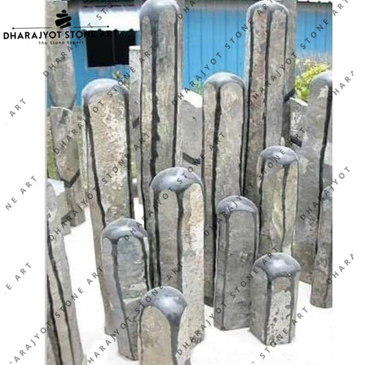 Natural Basalt Stone Outdoor Water Fountain