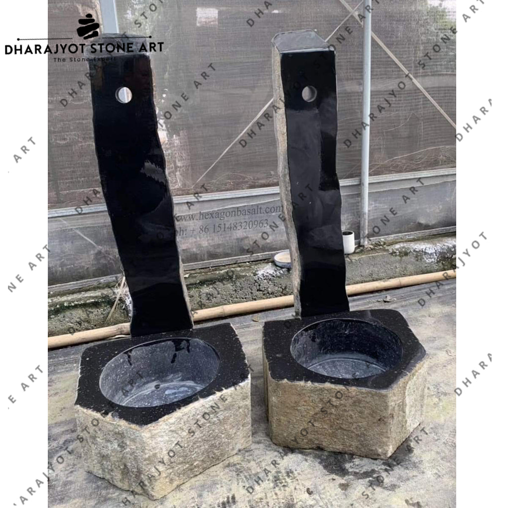 Garden Park Stone Outdoor Park Hand Made Water Fountain