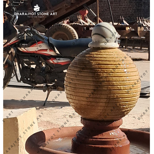Nature Marble Floating Ball Water Fountain