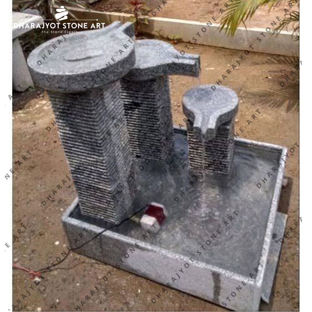 Outdoor Granite Stone Water Fountain