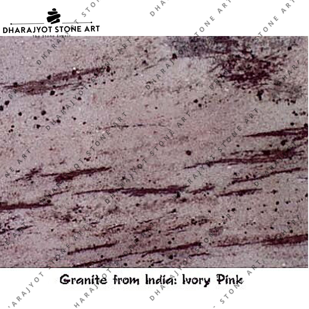 Ivory Pink Granite Stone Slab