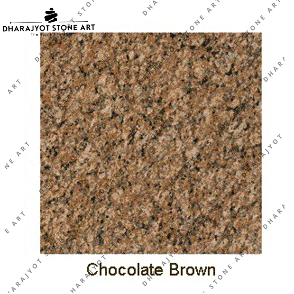 Chocolate Brown Granite Slab