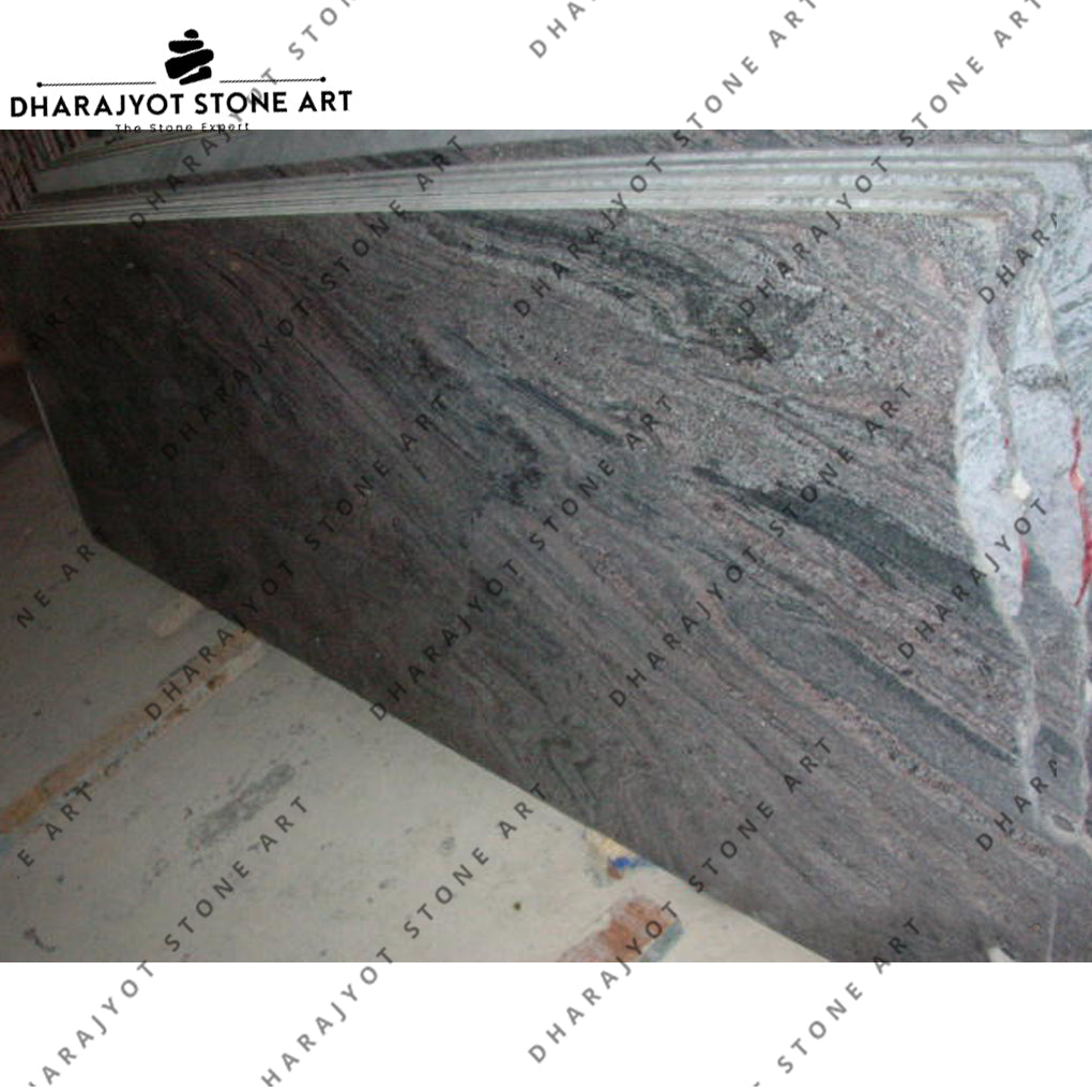 Juparana Grey Granite Slab