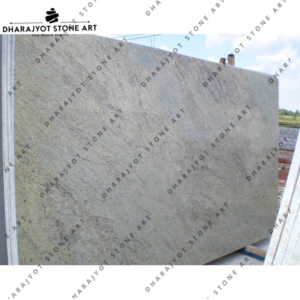 Polished Kashmiri White Granite Slab