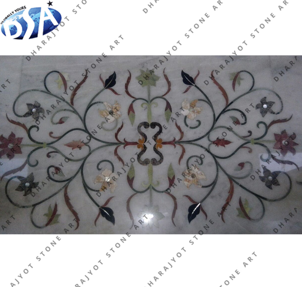 Antique Design Marble Inlay Flooring