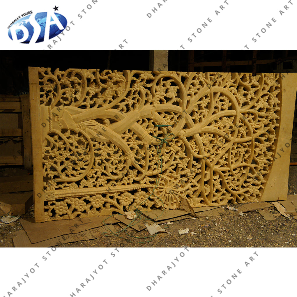 Villa And Hotel Decoration Marble Jali