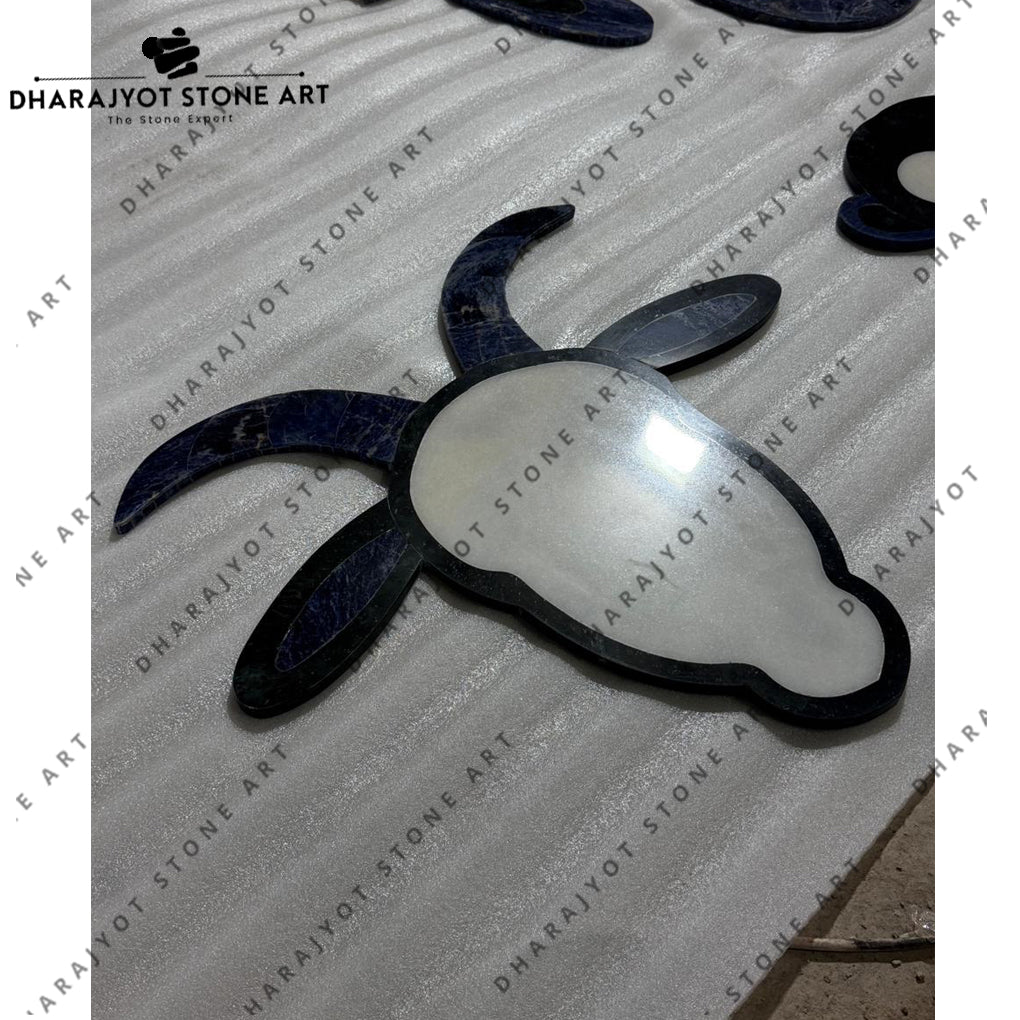 Stylish Living Room Decoration Stone Art