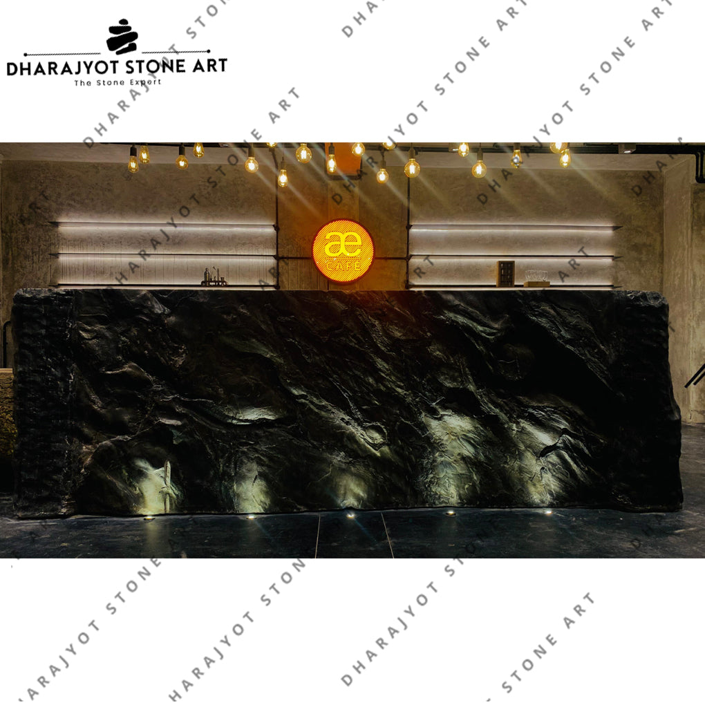Modern Natural Stone Counter Reception Desk Table