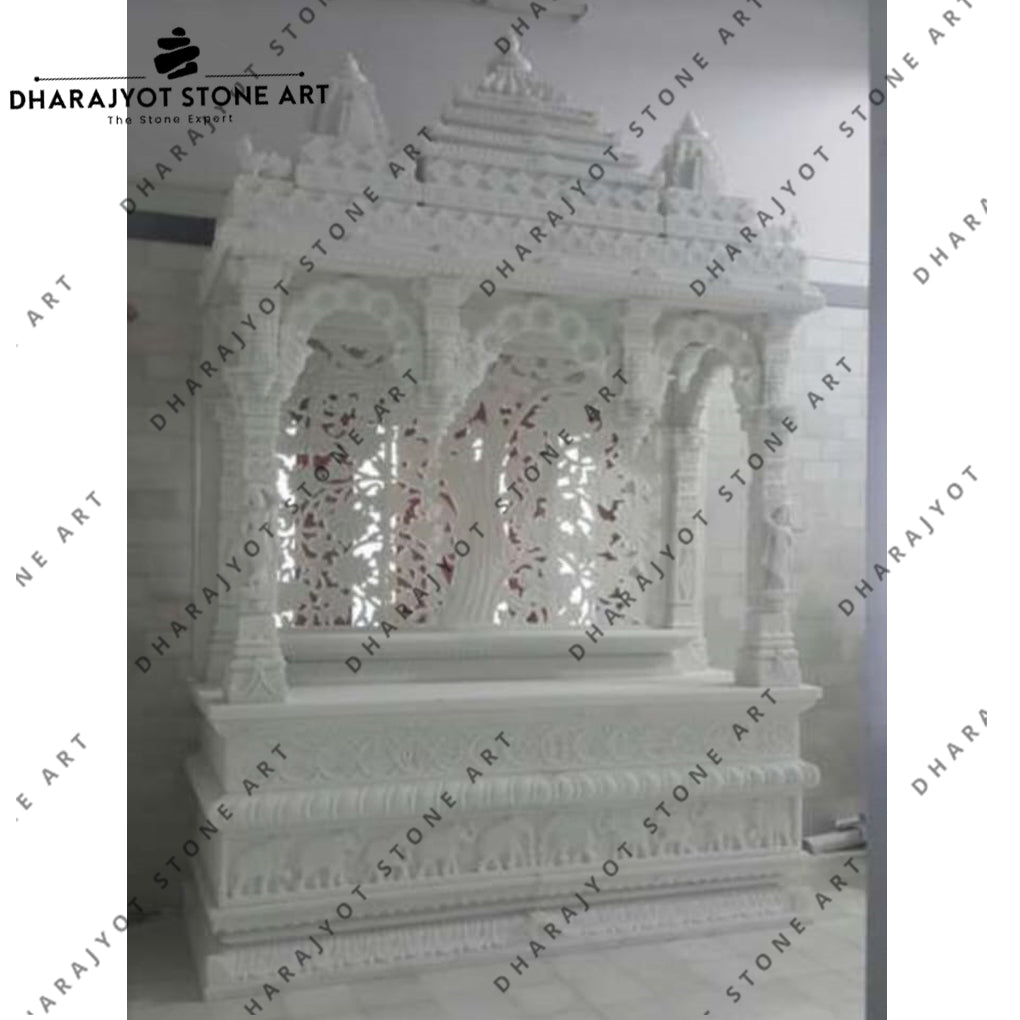 Decorative White Marble Temple