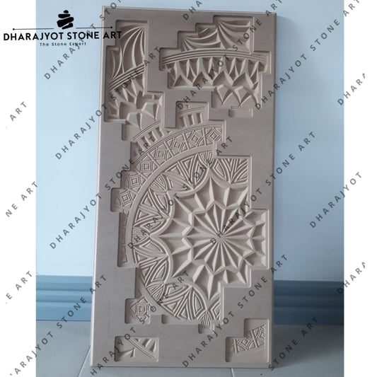 Grey Sandstone Decorative Stone Mural For Wall