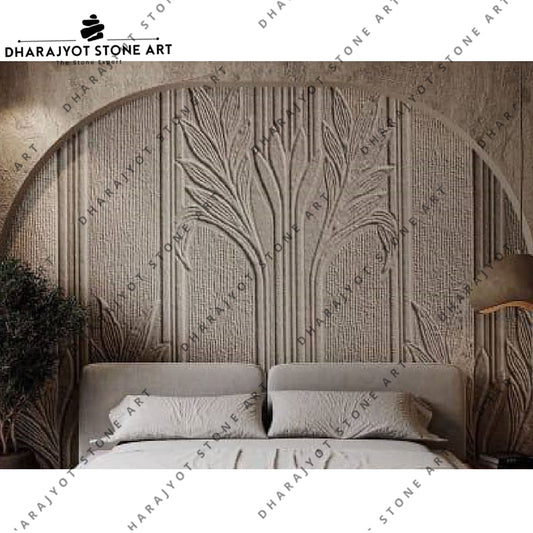 Home Design Decorative Tree Wall Carving