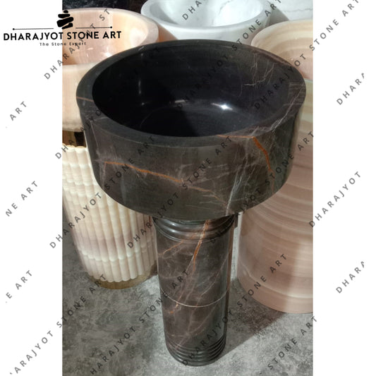 High Quality Natural Marble Bathroom Decor Wash Basin