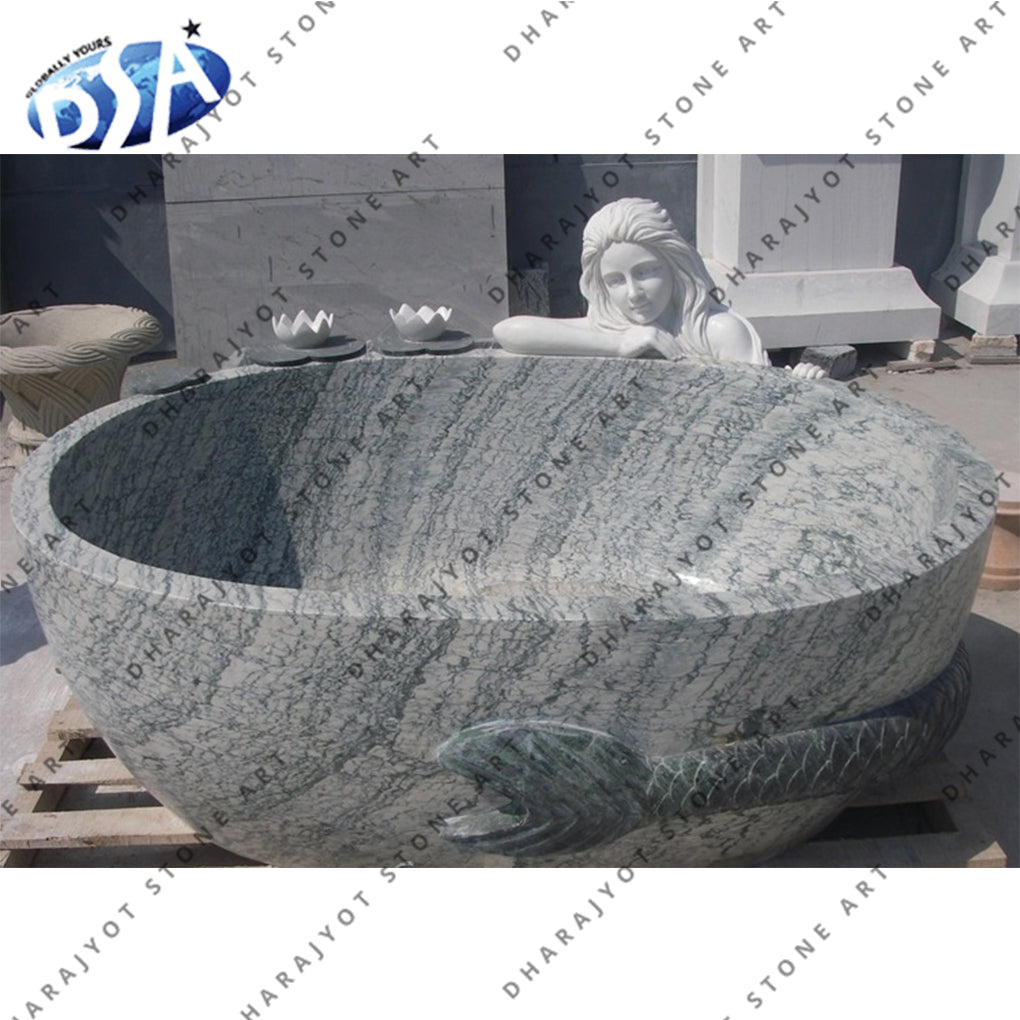 Round Marble Bath Tub