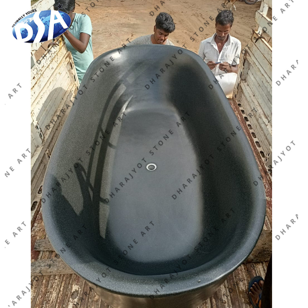 Granite Stone Bathtub For Hotel And Villa Home Used Bath Tub