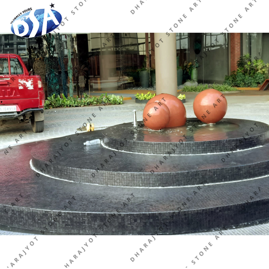 Large Natural Stone Marble Garden Decoration Fountain